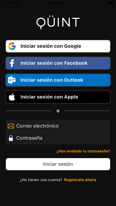 Quint Mobility app screenshot