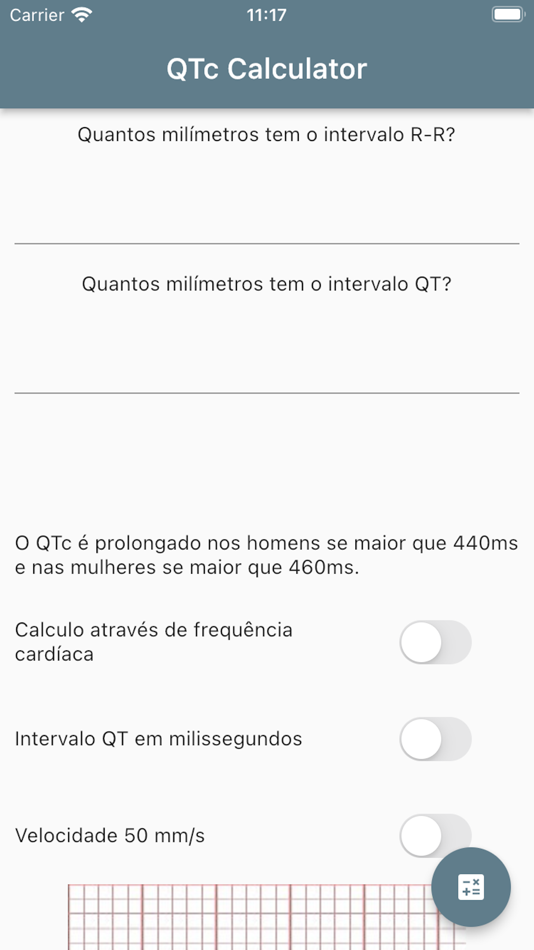 #3. QTc calculadora simples (iOS) 由: Spinola & Anacleto, Lda
