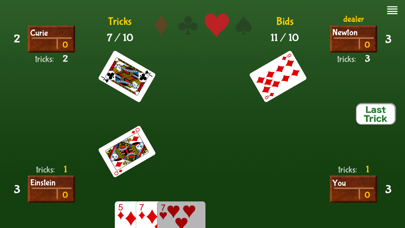 Oh Hell Card Game Screenshot