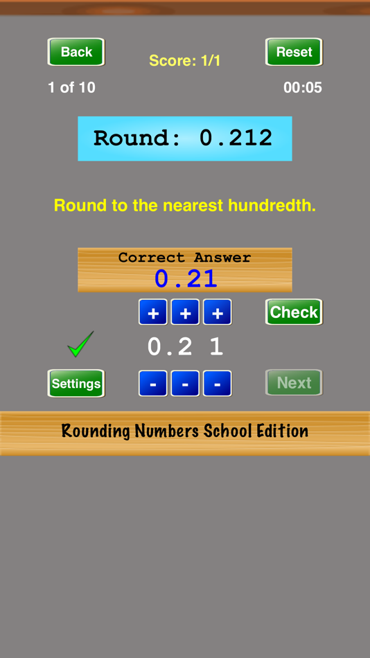 #4. Rounding Numbers School (iOS) 由: Horizon Business, Inc.