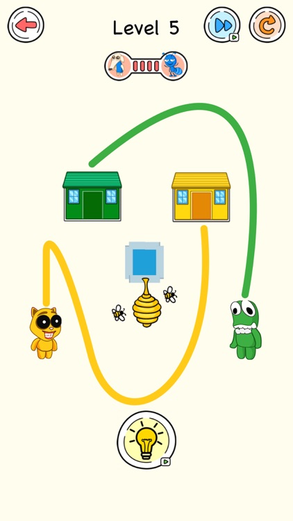 Lost Dog Puzzle: Draw To Home