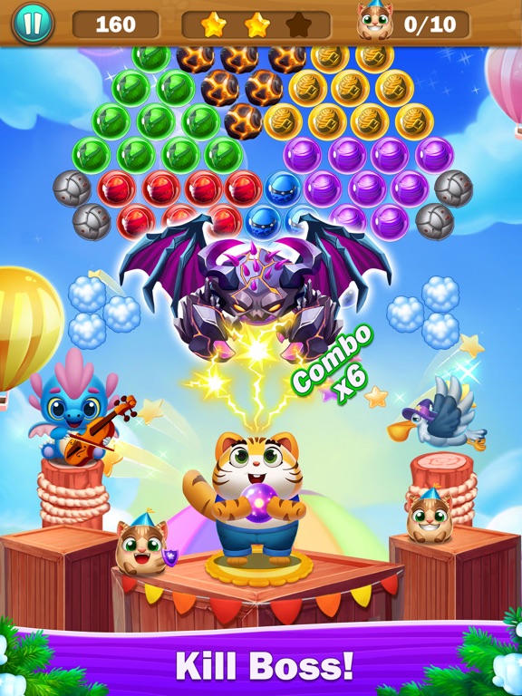 Screenshot #5 pour Bubble Zoo - Shoot & Pop