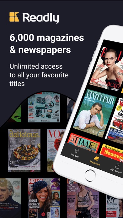 Readly Magazines & Newspapers