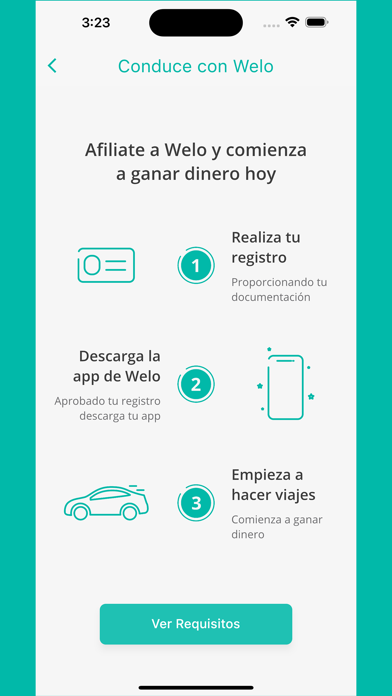Welo Taxi Screenshot
