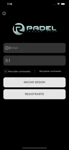 RPadel Indoor Club screenshot #1 for iPhone