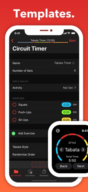 Apple interval timer hot sale