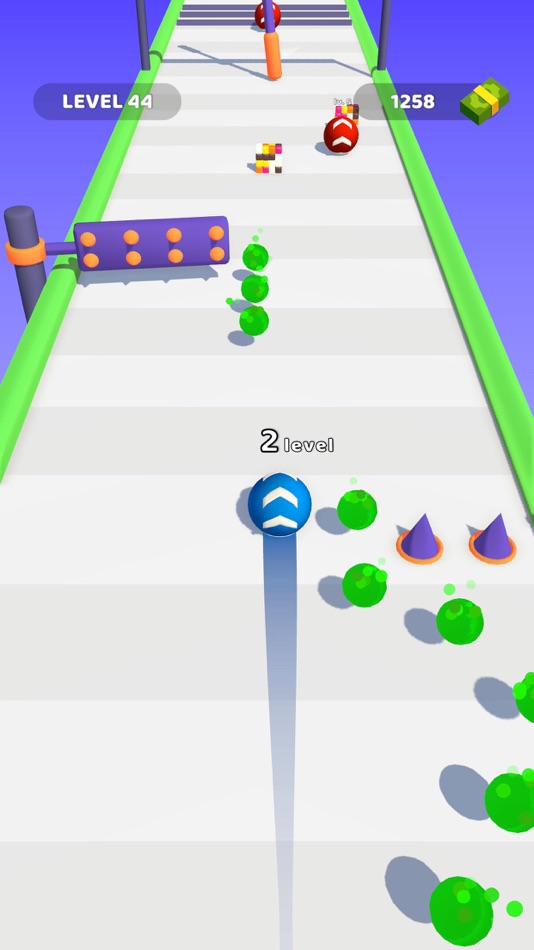 #6. Rolling Paint Runner (iOS) 由: Ozkan Yildiz
