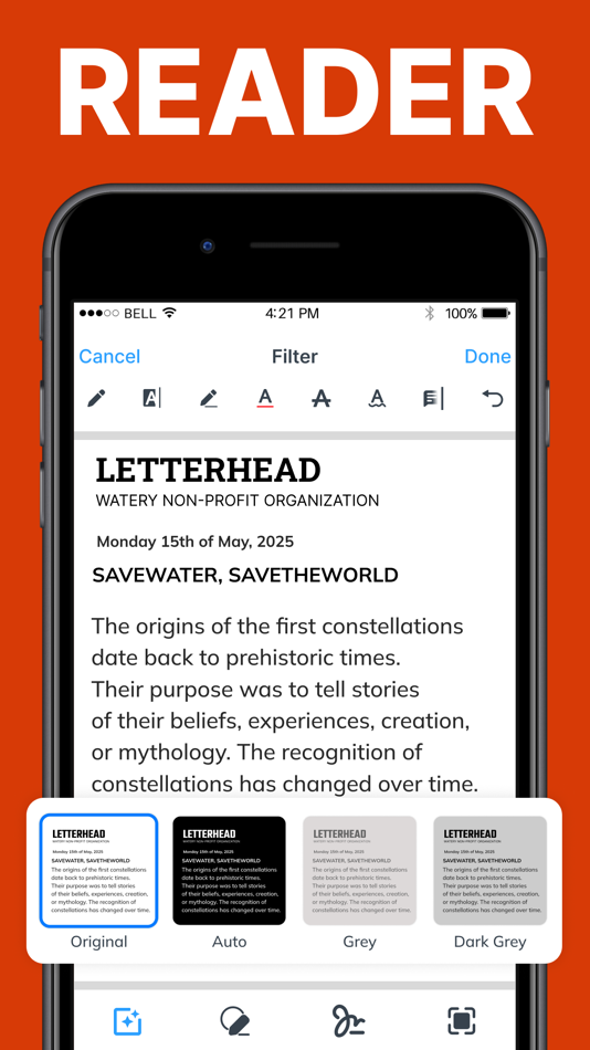 #3. PDF Scanner Document Scanner (iOS) بواسطة: Shraddha Limbasiya