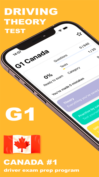 G1 Driving Theory Test Ontario Screenshot