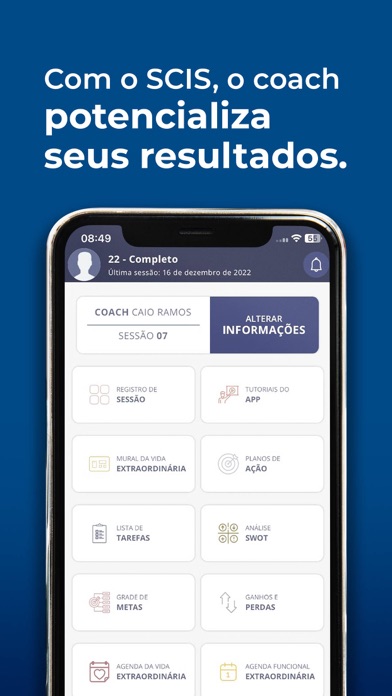 SCIS App Screenshot