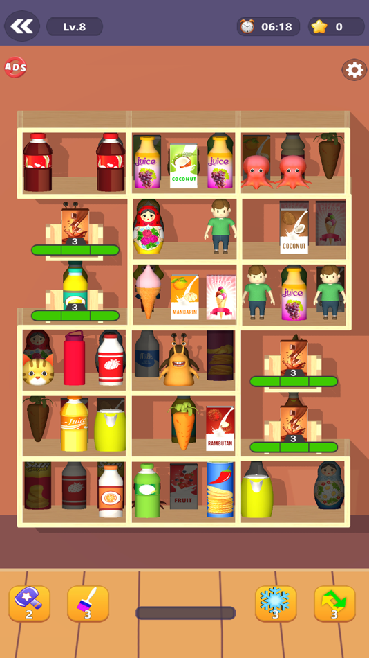 #2. Goods Match - Triple Sort Game (iOS) 由: Muhammad Jehanzeb Zubair