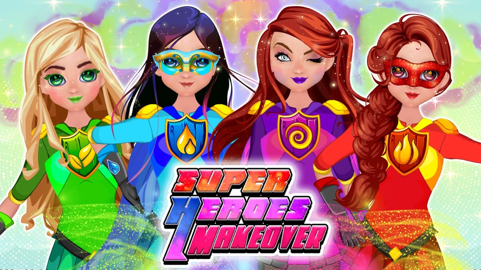 Superhero Girl DIY Makeup Game - 1.0 - (iOS)