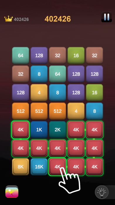 2248 - link 2048 merge puzzle Screenshot