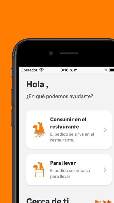 Popeyes Mexico Screenshot