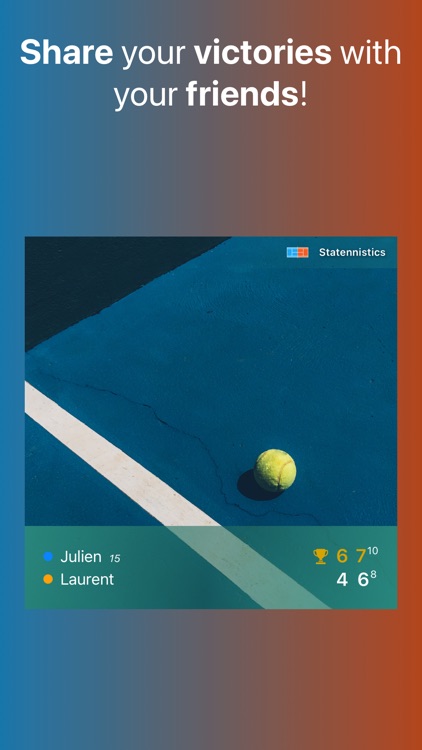 Statennistics: Tennis tracker