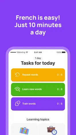 Game screenshot 10 Minute French mod apk