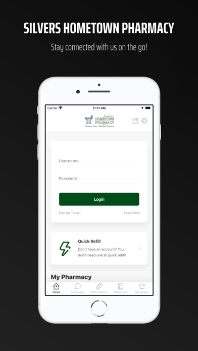 Silvers Hometown Pharmacy Screenshot