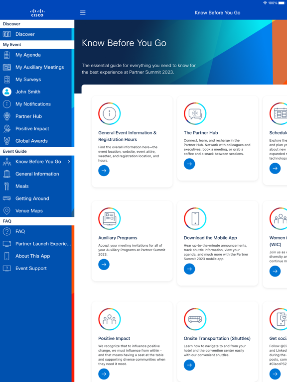 Screenshot #4 for Cisco Partner Summit