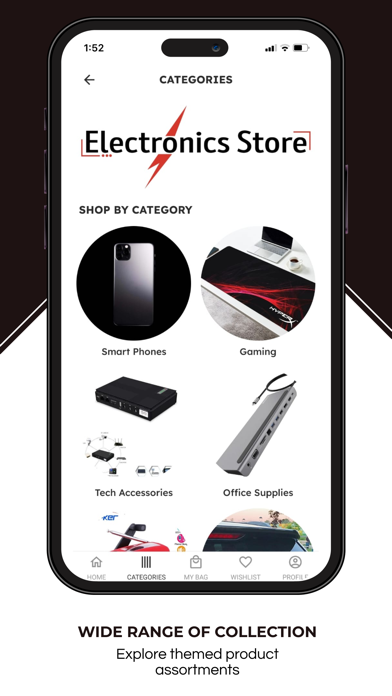 Electronic Store Screenshot