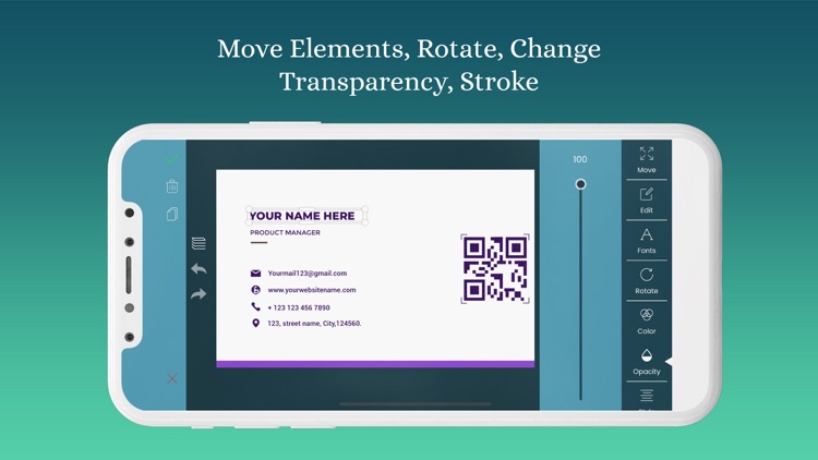 Business Card Maker : Editor screenshot-5