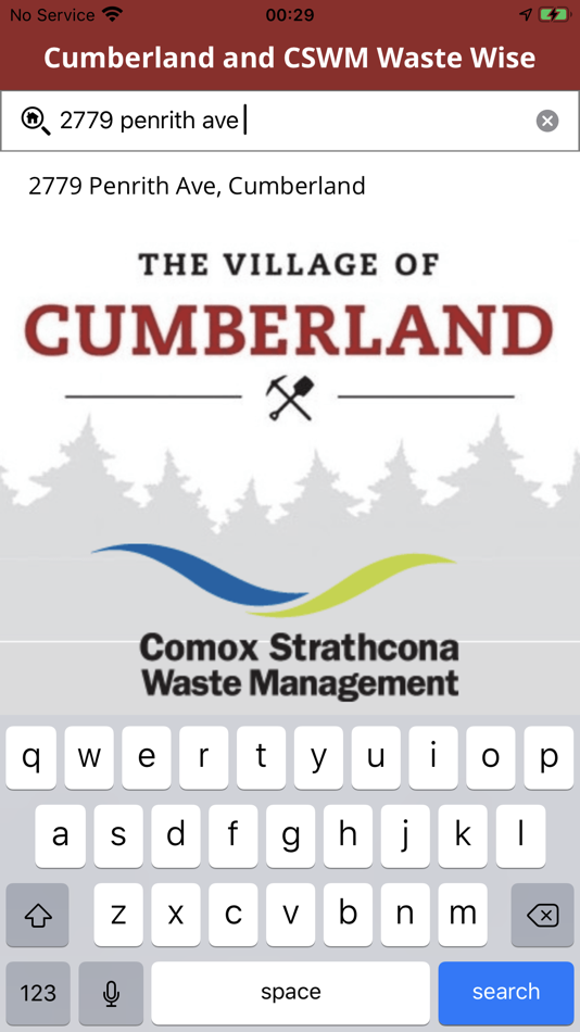 #2. Cumberland and CSWM Waste Wise (iOS) 由: Corporation of the Village of Cumberland
