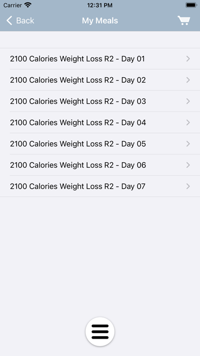 VAYDA Weight Screenshot