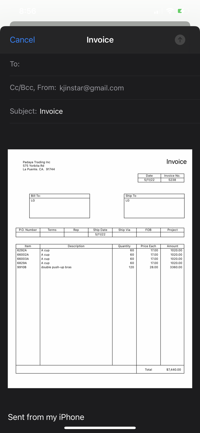 Invoice