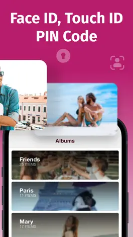 Game screenshot Secret Pics Vault - Album Lock apk