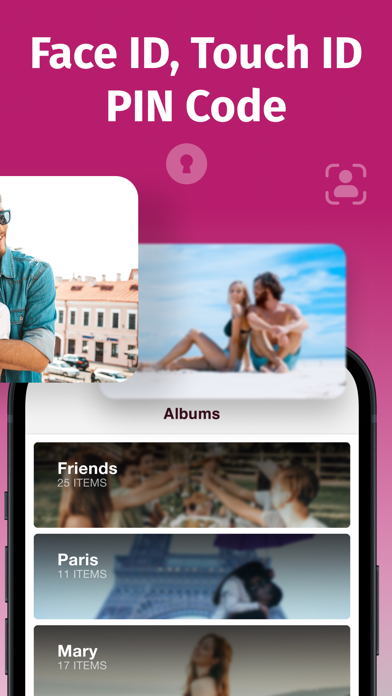 Secret Pics Vault - Album Lock Screenshot