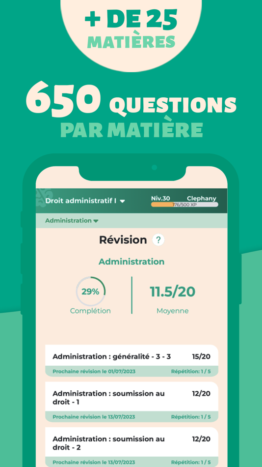 #5. Memosya - Revision droit (iOS) 由: MEMOSYA