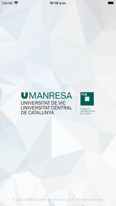 Academic Mobile UManresa Screenshot