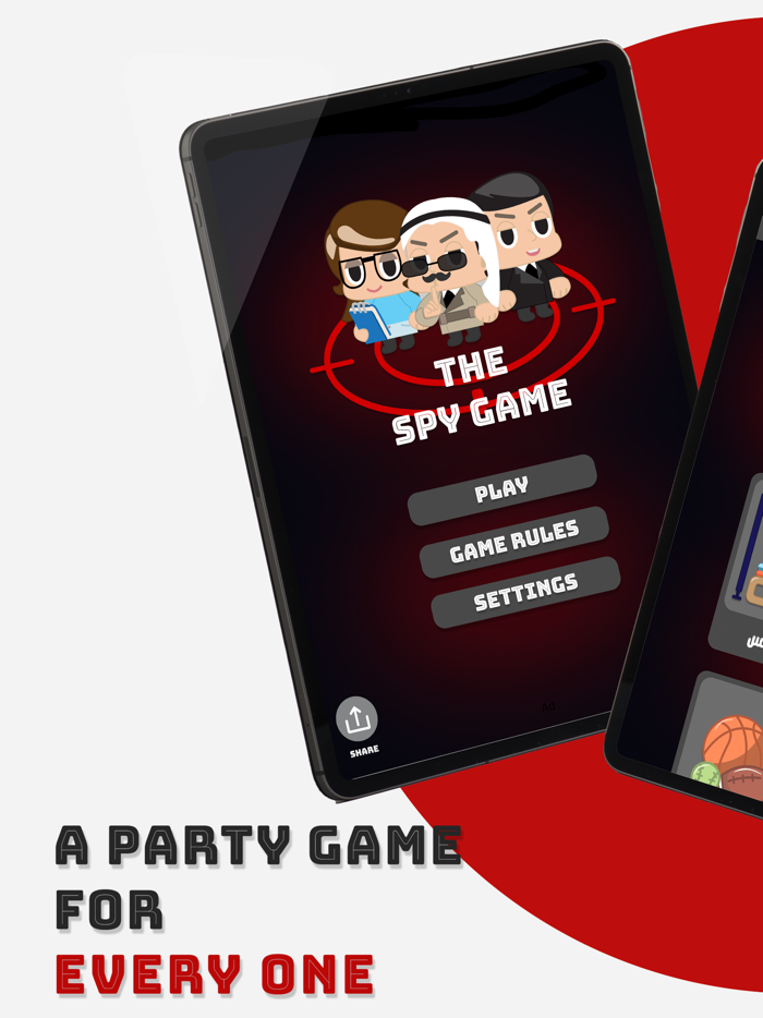 Spy Game - group party games