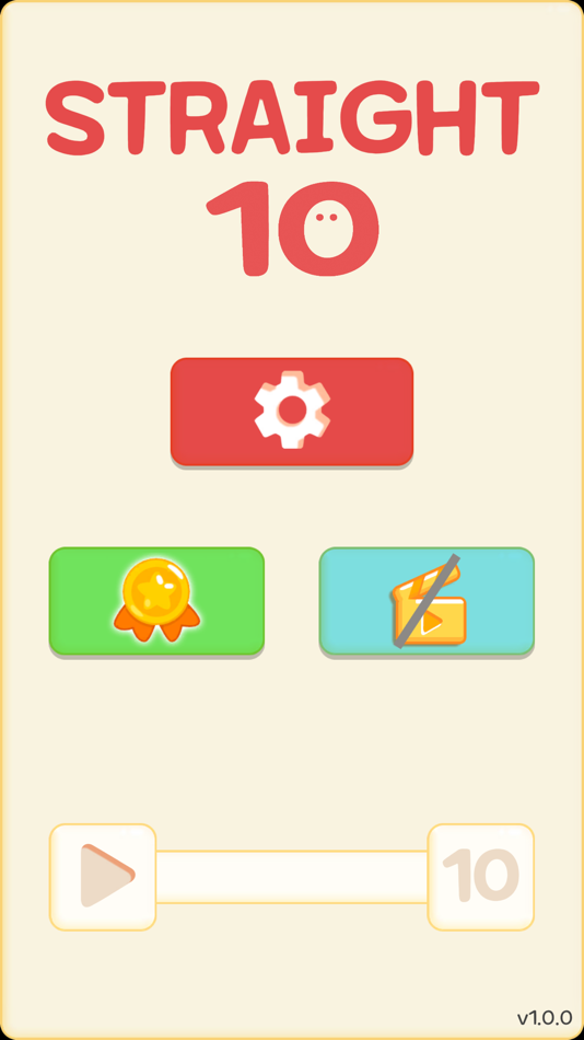 #3. Straight10 - Math Puzzle Game (iOS) 由: XRAI
