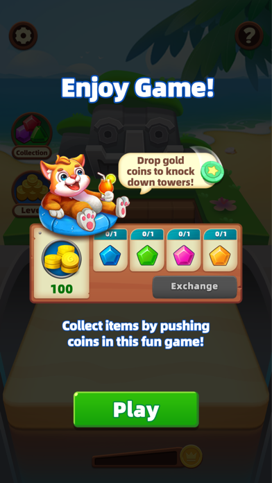 Pusher Holiday : Tower Master Screenshot