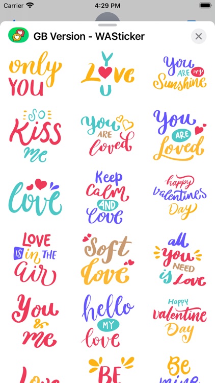 GB Version - WASticker screenshot-8