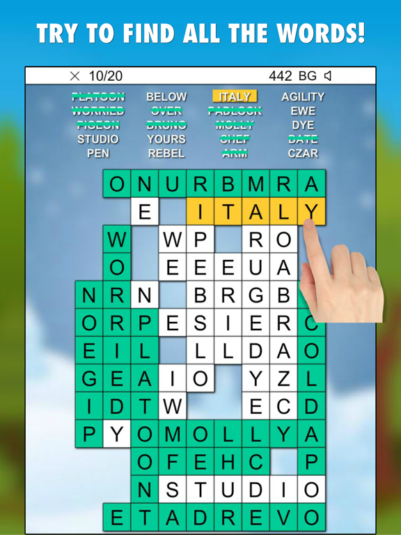 Screenshot #6 pour Crosswords Word Mania PRO
