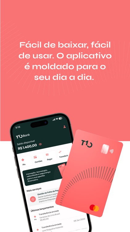 T10 Bank: Conta e cartão screenshot-5