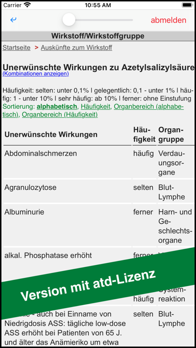 arznei-telegramm & atd Screenshot