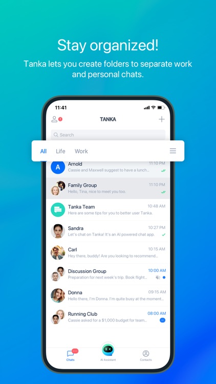 Tanka Messenger screenshot-6