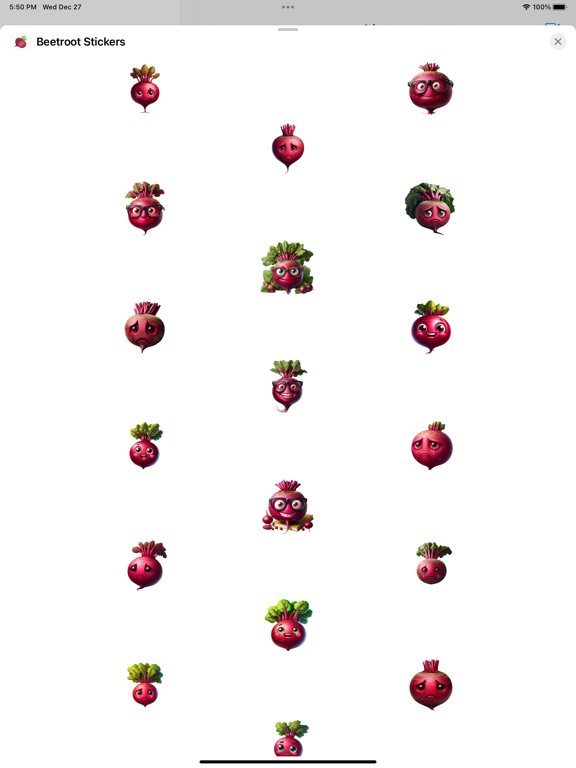 Screenshot #4 pour Beetroot Stickers