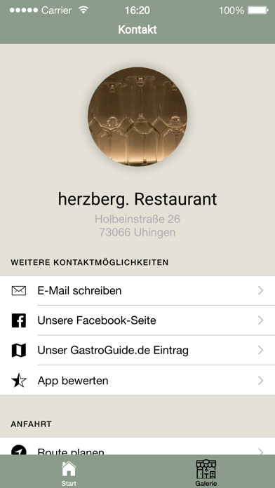 herzberg. Restaurant screenshot 3