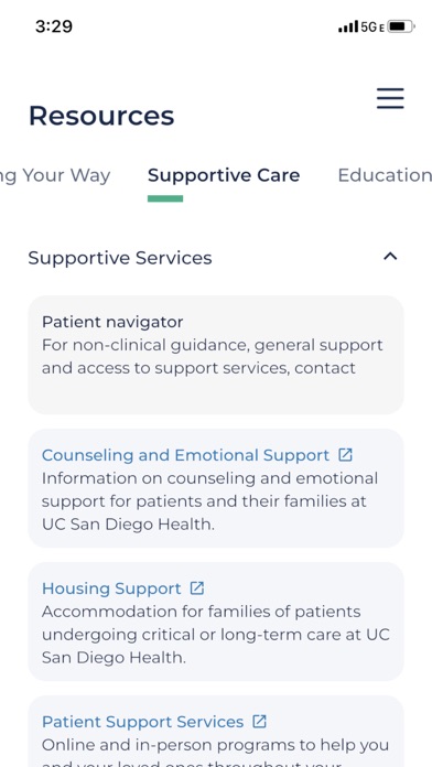 MyPath at UC San Diego Health Screenshot