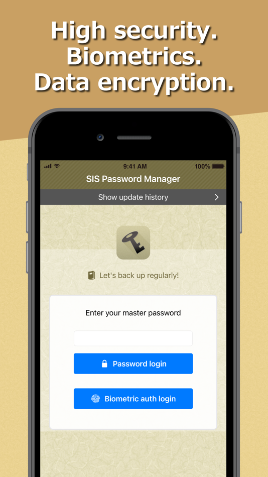 #2. SIS Password Manager (iOS) 由: SISYOU.KUM