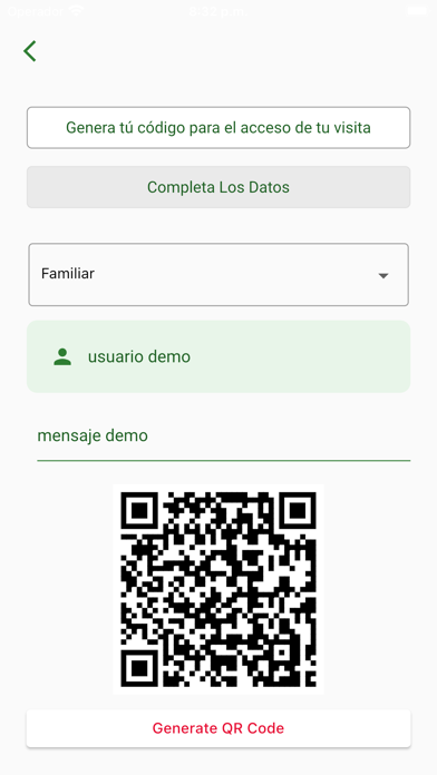 App screenshot