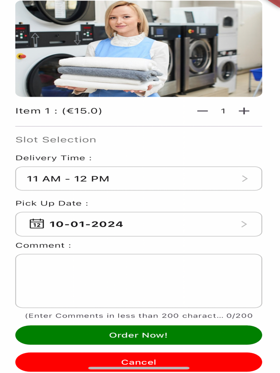 App screenshot