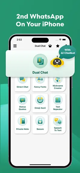 Game screenshot Dual Chat - Messenger WA Web mod apk