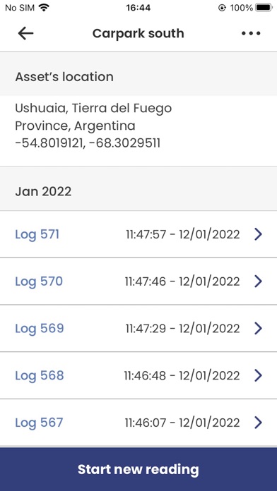 TSI Flowmeter Screenshot