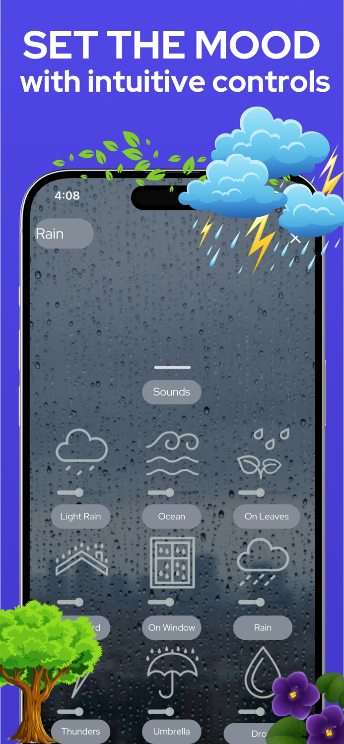 White Noise Rain Sound  Sleep