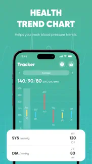 blood pressure -health monitor iphone screenshot 2