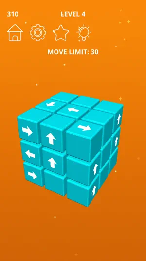 Tap Away 3D Cube screenshot 1